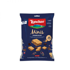 Loacker Cremkakao Minis Wafers Filled With Chocolate Cream (15 Pieces) 150g
