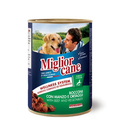 Miglior Cane Wet Dog Food With Beef 405g