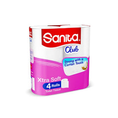 SANITA CLUB TOILET TISSUE 4 ROLL