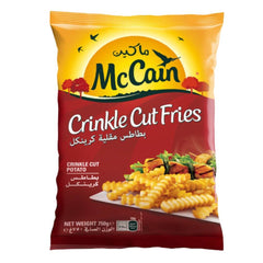 McCain Frozen Crinkle Cut Potato Fries 750gm