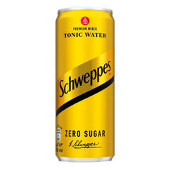 Schweppes Zero Sugar Tonic Water 253ml