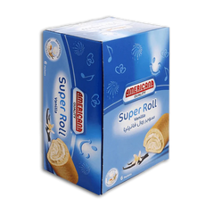 Amc Cakes Super Roll Vanilla 8x60g 5+1F
