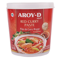 AROY-D RED CURRY PASTE 400GM