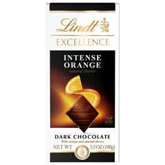 Lindt Exc Orange Intense Dark Choc 100gm