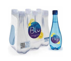Blu Sparkling Water Lemon & Mint Flavor 500ml X6