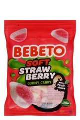 Bebeto Soft Strawberry Jelly Candies With Fruit Juice