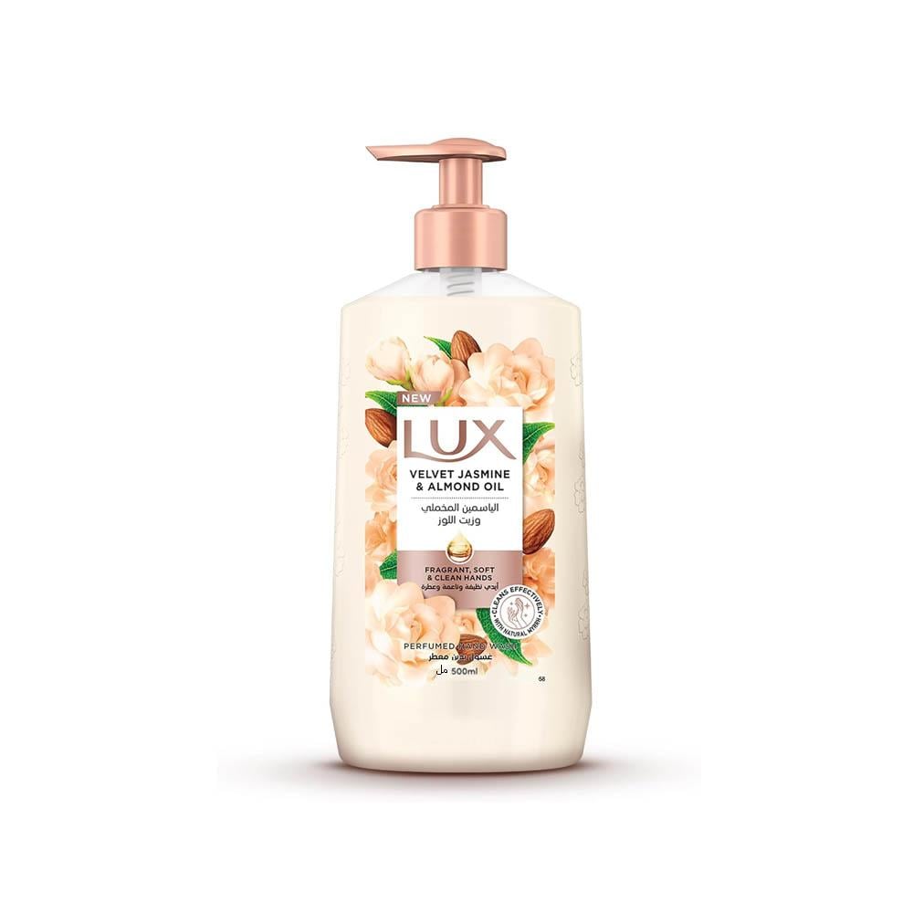 LUX HW VELVET JASMINE&ALMOND OIL 500ML