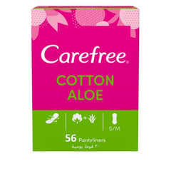 CAREFREE COTTON ALOE 30PADS