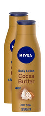 Nivea Cocoa Butter Deep Moisture Serum 250Mlx2 Pc Otr