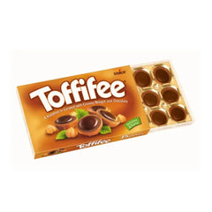 Toffifee Chocolate Bites With Hazelnut, Caramel & Nougat (15 Pieces) 125g
