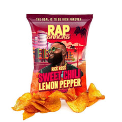 Rap Snacks Rick Ross Sweet Chili Lemon Pepper Chips, 71g