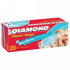 DIAMOND ZIPPER BAG MEDIUM
