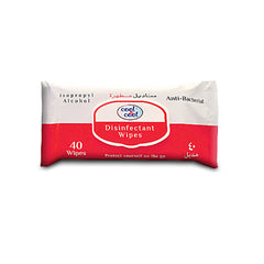 Cool & Cool Antibacterial Sanitizing Wipes 40 Tissues