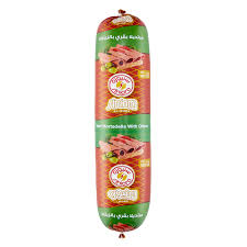 Siniora Beef Mortadella Slices With Olives