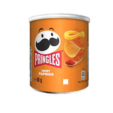 Pringles Paprika Potato Chips 40g