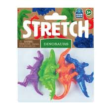 STRETCHY DINO-4 ASSORTMENT 1PACK