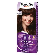 Schwarzkopf Palette Intensive Color Creme Hair Color With Keratin,panthenol&nutri-Oil Lustrous Middle Brown 4.60