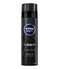 Nivea Men Deep Shaving Gel With Black Carbon 200ml
