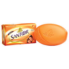 Santoor Total Skin Care Soap Sandal & Turmeric 125gm