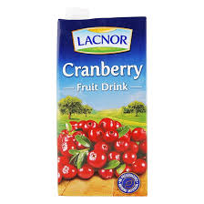 Lacnor C/berry Juice 1ltr