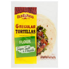 Old El Paso Soft & Flexible Regular Tortillas (6 Pieces) 240gm