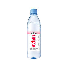Evian Natural Mineral Water 500ml 0