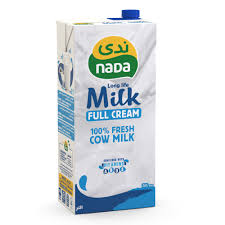 Nada Long Life Full Fat Milk 1ltr