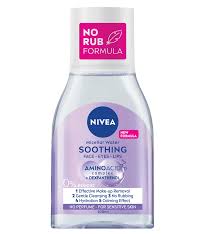 Nivea Soothing Face, Eye & Lip Cleansing Micellar Water 100ml