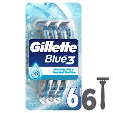 Gillette Blue 3 Cool Razors 6S