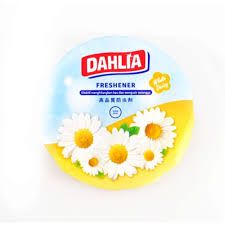 Dahlia Toilet Deodorizer White Daisy Scent 80gm