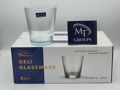 6 Pc Glass Set 3017