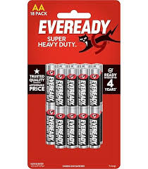 Eveready Super Heavy Duty Carbon Zinc AAA Batteries 10Per Pack
