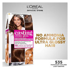 Loreal Casting Cream 535 Mahogany Gold Light Brown