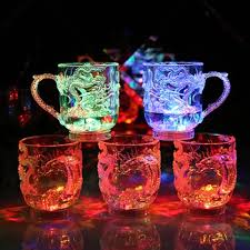Juice White Cup With LED