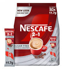Nescaf? 2In1 Classic Instant Coffee Sachet-Sugar Free 11.7Gmx30