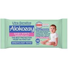 Alokozay Baby Wipes Ultra Sensitive 20S