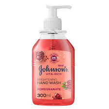 Johnsons Vita Rich Brightening Liquid Hand Wash Pomegranate Scent 300ml