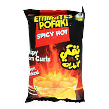 Emirates Pofaki Spicy Hot Chips 80gm