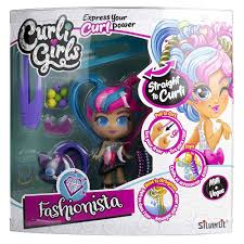 CURLIGIRLS DOLL AND PET DELUXE ASST