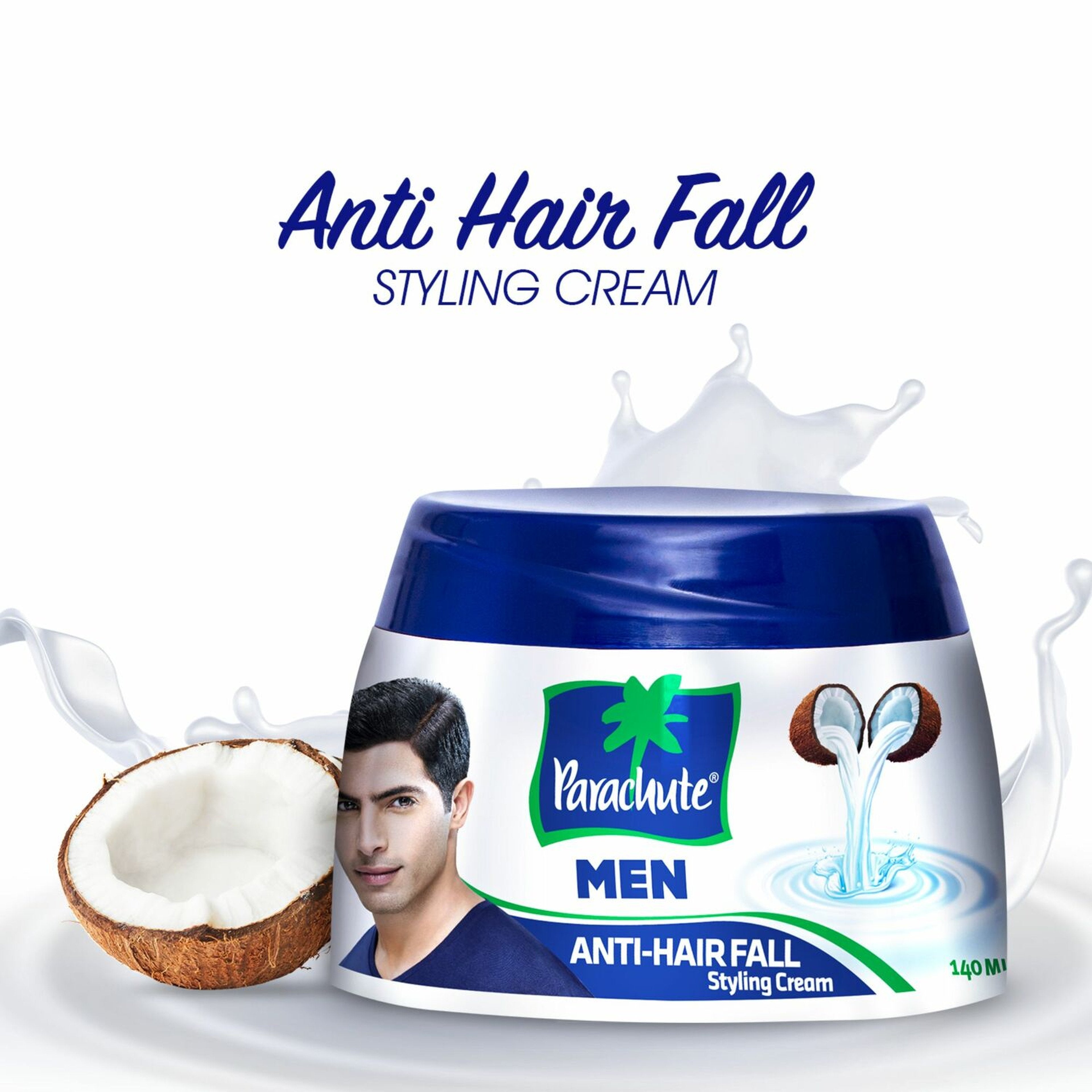 PARACHUTE MEN ANTI-HAIR FALL STYLING CREAM 140ML