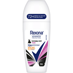 Rexona Advanced Protection Invisible,roll-On Deodorant For Women 50ml