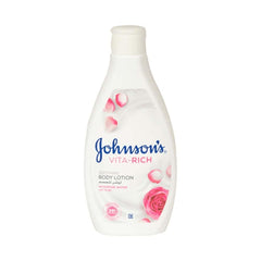 JOHNSON'S VITA-RICH SOOTHING BODY LOTION WITH ROSE WATER 400ML