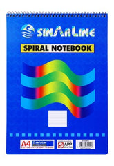 Sinarline Spiral Notebook A4 210X295mm