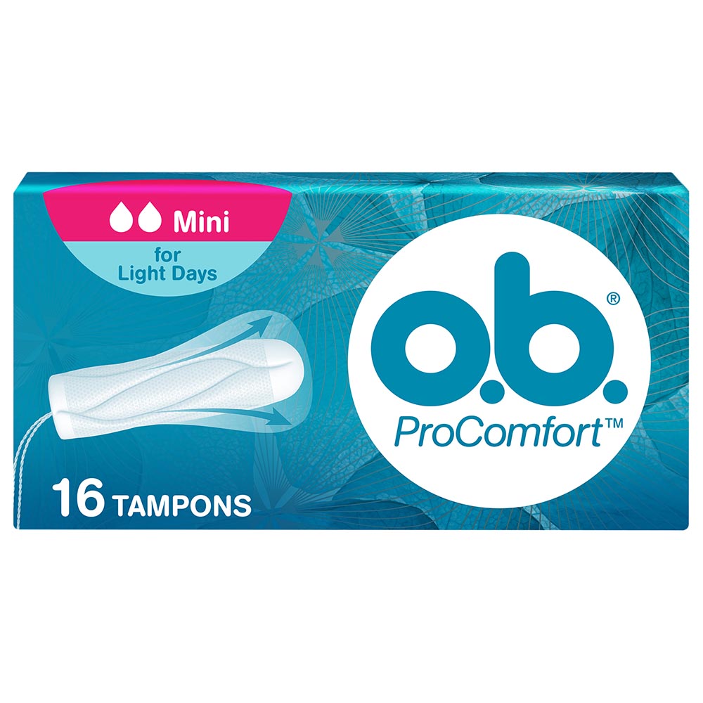 Ob Pro Comfort Mini Tampons 16's