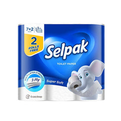 SELPAK TOILET PAPER 7+2