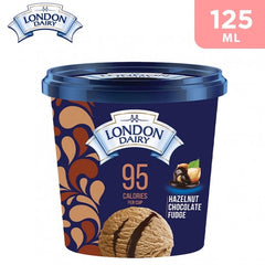 London Dairy Hazelnut Choco Fudge Cup 125ml