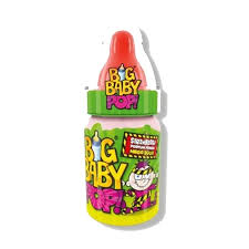Big Baby Pop Candy Raspberry Flavor 32gm