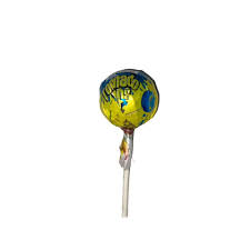 Zed Candy Tornado Pops Filled With Bubble Gum Blue Razz Flavor 33.25 Gm