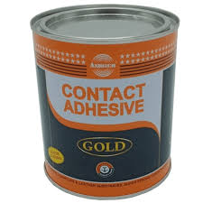Asmaco Gold Super Strong Contact Adhesive For Wood & Leather Surfaces 500gm