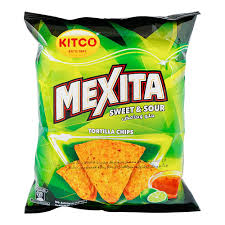 Kitco Mexita Sweet & Sour Tortilla Chips - Pho Free, Gluten Free, Artificial Color Free